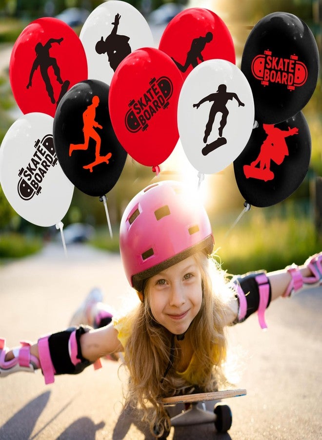 ATSMOICY 64PCS Skateboard Latex Balloons Decorations -Skateboard Party Supplies Sport Birthday Baby Shower Party Favors - Image 5